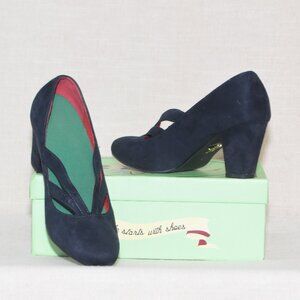 Lulu Hun - Layla High Heel Shoes (Size 8, Navy)